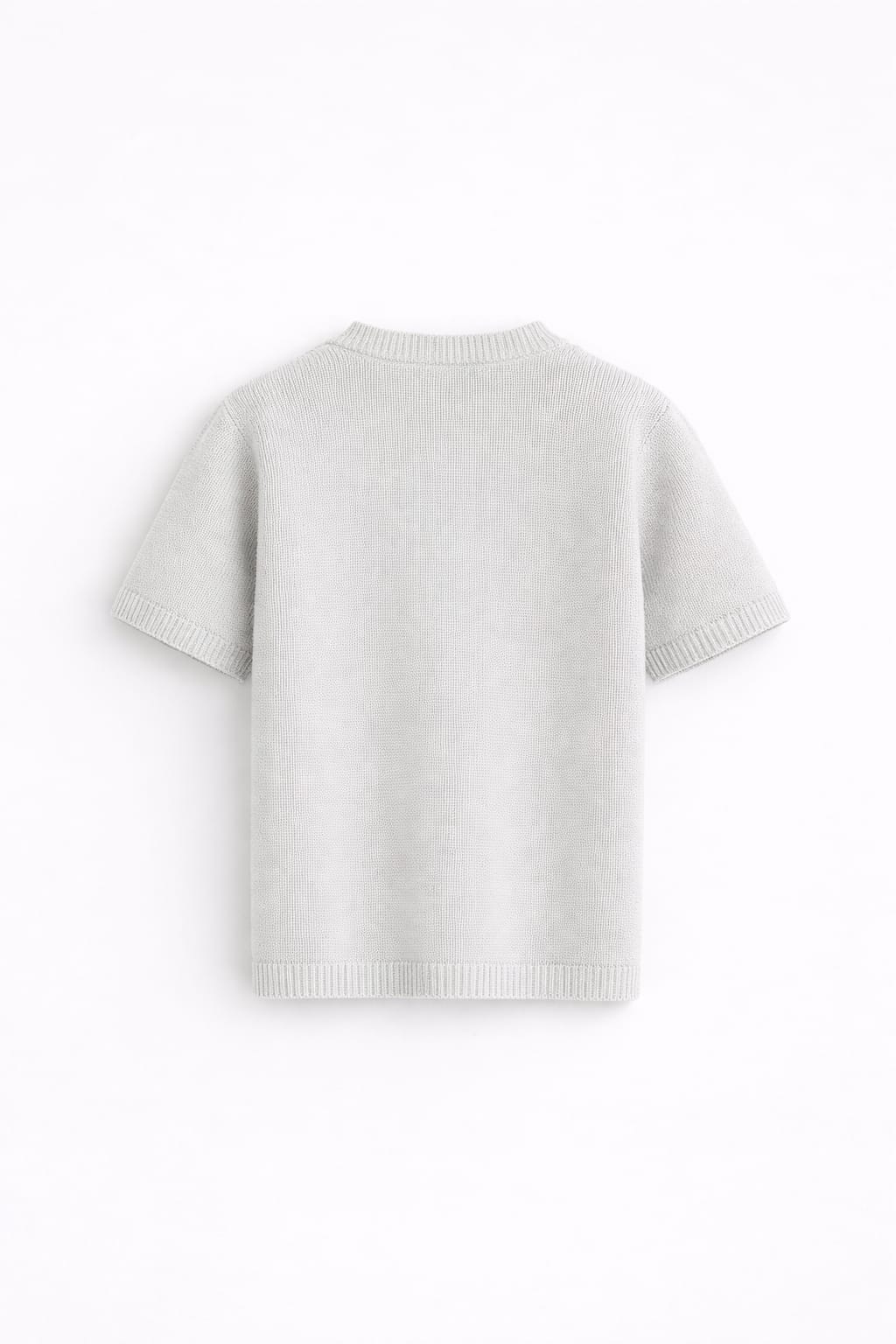 Ters Örgü Triko T-Shirt