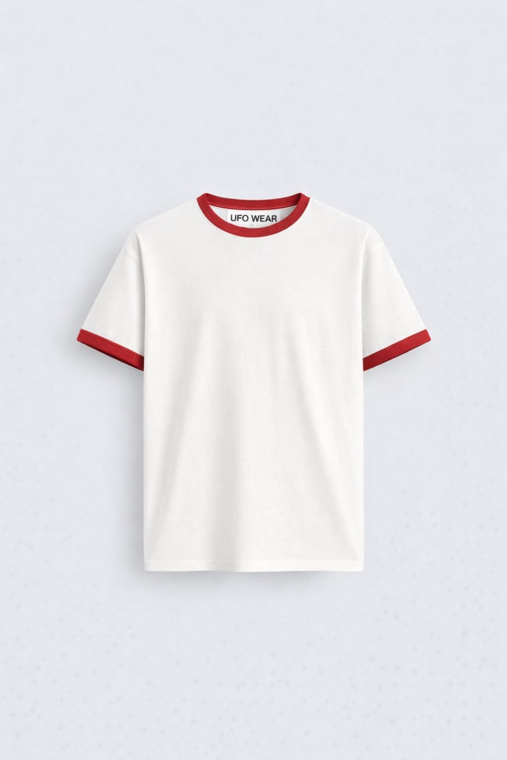 Çift Görünümlü Beyaz T-Shirt