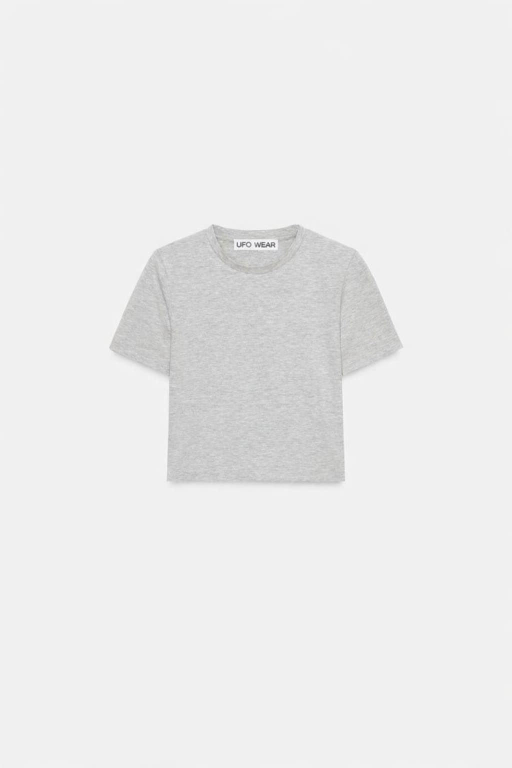 Kısa Kollu Crop T-Shirt